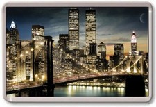 FRIDGE MAGNET - NEW YORK NIGHT