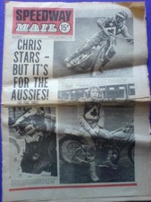 SPEEDWAY MAIL - 3 Dec 1976 vol