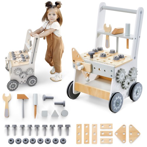 Wooden baby walker - baby, –