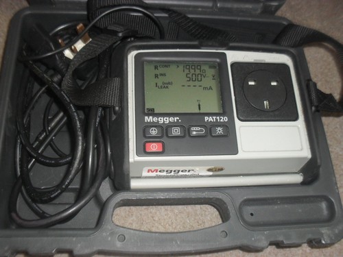 Megger pat120 hand - pat120,