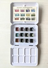 Schmincke Supergranulation Half Pan Watercolour Palette