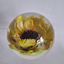 BoConcept Desk Paperweight Urban Danish Design - Yellow Flower -Good Condition