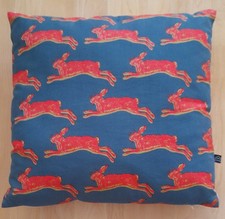 Fab condition Habitat red hare cushion 45 x 45 cm