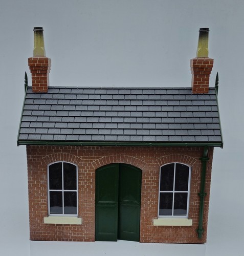 Garden railway ticket office - garden,