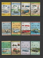 TUVALU     CARS     Collection of  Various  Stamps     MINT NON HINGED