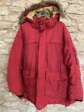 Duffer  EXPEDITION DOWN Faux Fur Hooded Parka Puffer Jacket Size L 