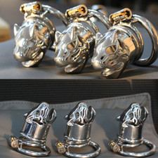 Short/Long Metal Chastity Cage