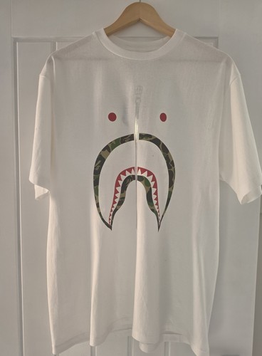 Bape shark shirt - bape, t-shirt