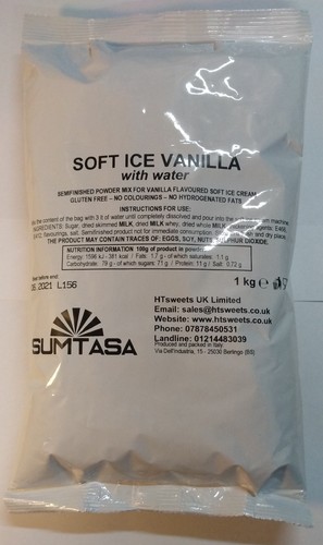 Soft ice cream powder
