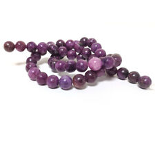 Purple Lepidolite Beads Plain