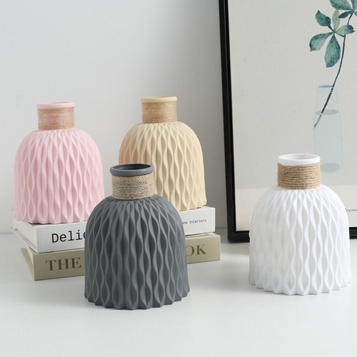 Modern flower vase plastic - vase,