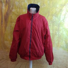 Gill red full zip 100% nylon breathable Sailing Jacket. UK mens size Small