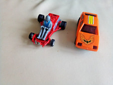 2 X FRICTION TOY CARS SALOON &