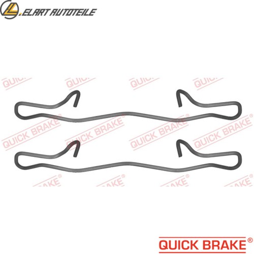 Accessory kit disc brake pad - kit,