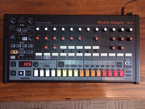 Behringer analog drum - rd-8,