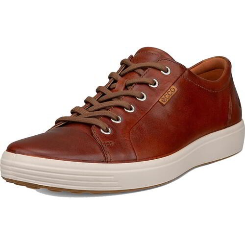 Ecco soft mens brown - brown,