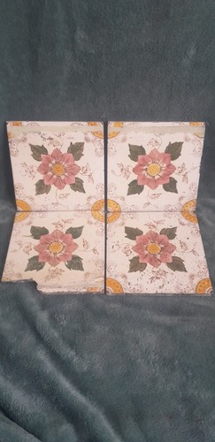 Antique ceramic tile - ceramic,