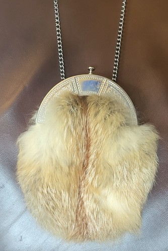 Hand made leather fur - hand, &