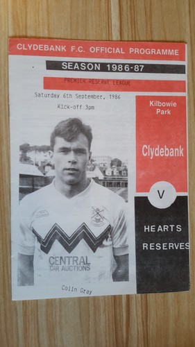 Clydebank reserves hearts - clydebank,