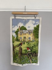 Vintage rspb robins linen - robins,