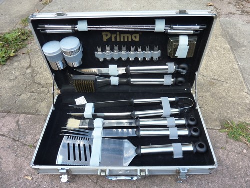 Prima bbq set - bbq, case