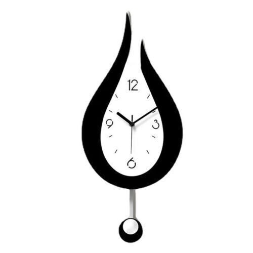 Silent acrylic wall clock - acrylic,