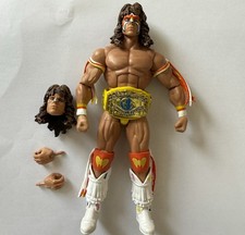 WWE Elite Royal Rumble Ultimate Warrior Action Figure Complete