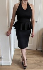 Celeb Boutique Black Halter