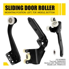 Fits For VW Transporter T5 Sliding Door Roller Runner Hinge Guide Set Left Side
