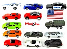 Maisto CHEVY DODGE VIPER CHARGER JAGUAR JEEP LAMBORGHINI PORSCHE VW Cars US ARMY