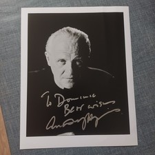 Actor- Anthony Hopkins- Autographed  Photo.