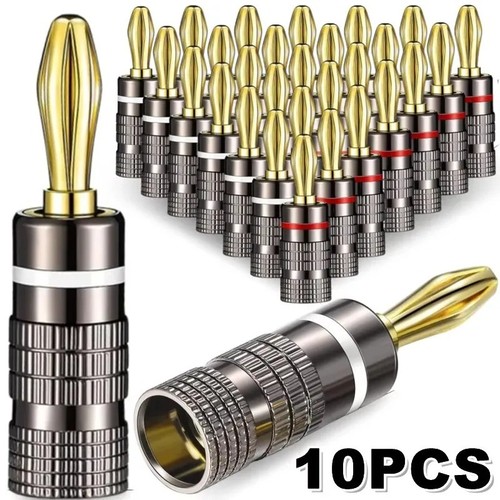 10pcs 4mm banana plug - 10pcs,