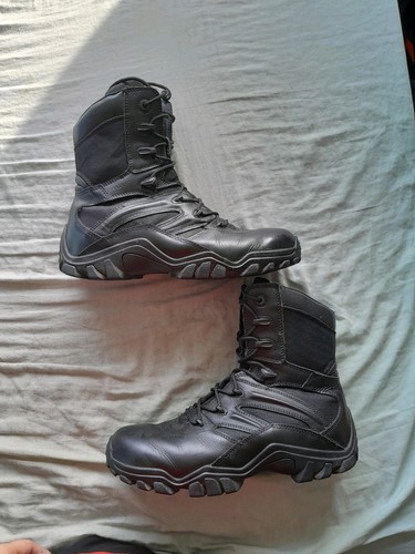 Bates mens boots - side, up