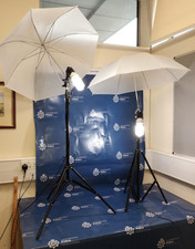 TFJ Photography Studio Continuous Lighting Soft Umbrella Kit