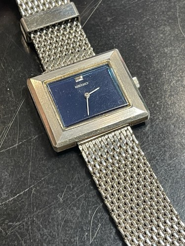 Vintage blue seiko - blue,