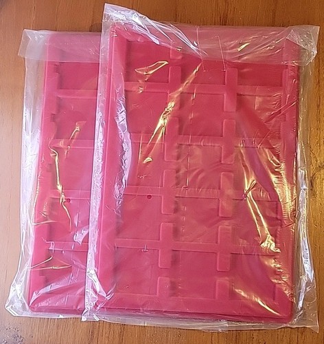 Empty coin collector trays - empty,