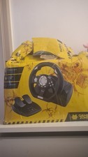 Sierra Steering Wheel & Pedal Racing simulation game With Supporting USB PC 