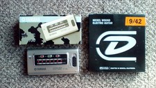 Yamaha Electric Guitar Tuner, Strings and bits