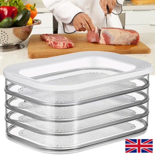 Meat storage container with - storage,