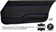 RED STITCH 2X FRONT DOOR CARD