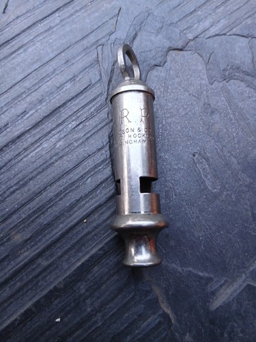 Vintage arp home front whistle - home,
