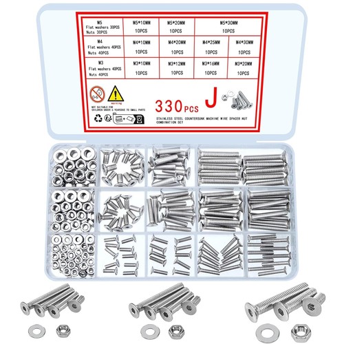 330 piece stainless steel - 330-piece,
