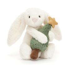BASHFUL CHRISTMAS BUNNY