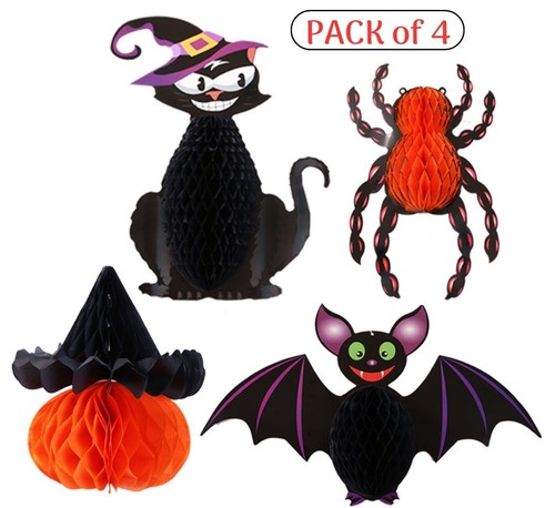 Halloween honeycomb paper - halloween,