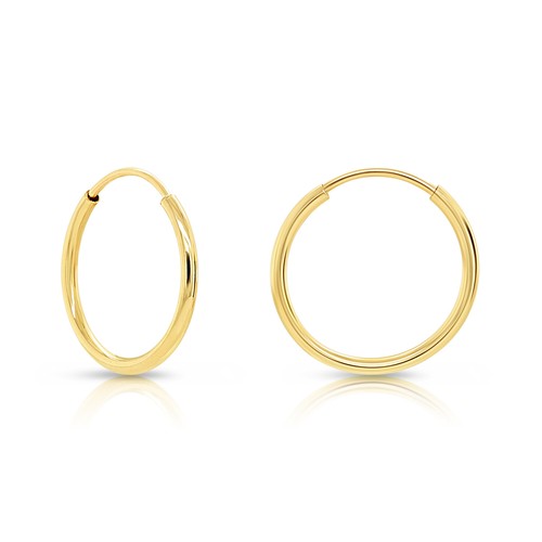 14k real solid yellow - real,