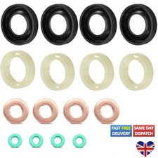 FOR PEUGEOT C3 CITROEN 207 307 1.6HDI FORD 1.6TDCI ORING FUEL INJECTOR SEAL KIT