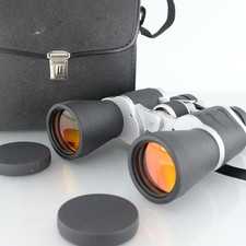 10x50 Field Binoculars Silver