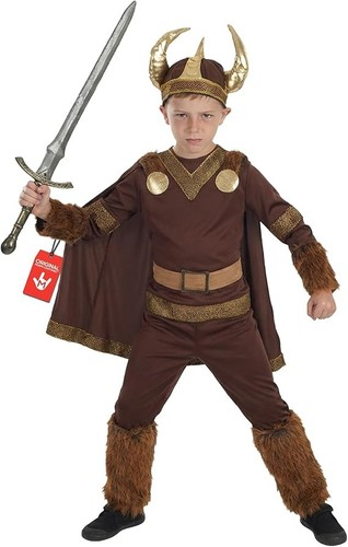 Boys viking costume horned - boys,