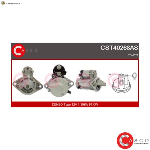 Starter cst40268as for toyota - starter,