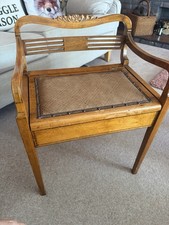 Antique Edwardian Piano Stool